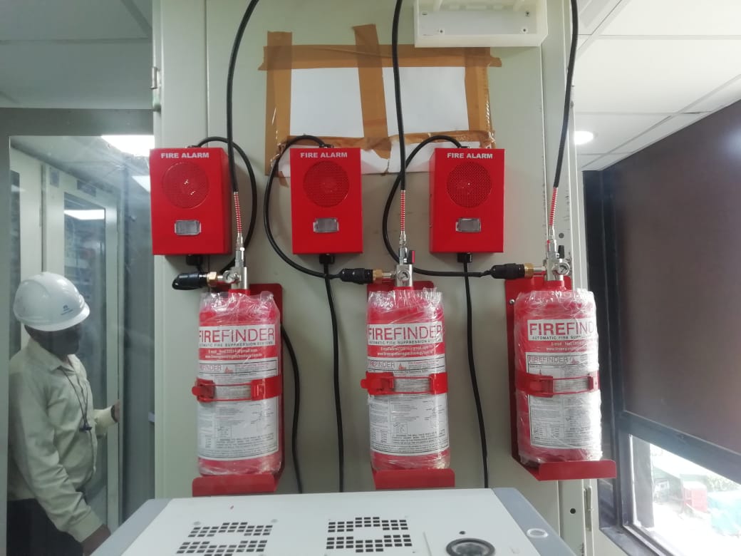 Electrical Panel Fire Suppression System - Novec 1230 & FM 200