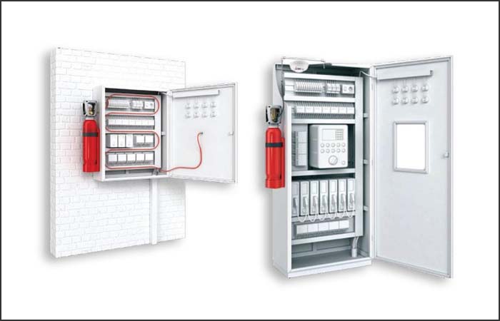 Electrical Pannel fire suppression system